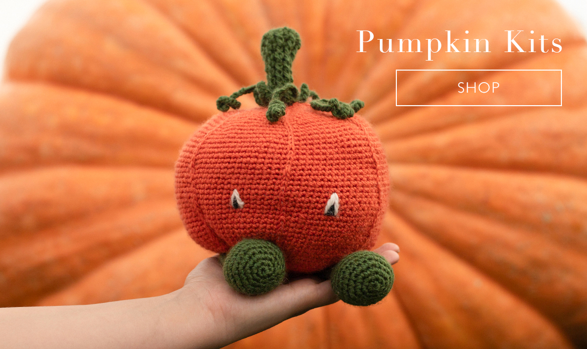 TOFT crochet pumpkin Alexandras garden vegetable Kerry Lord